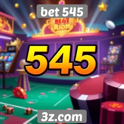 Bet 545 oferece ampla variedade de jogos de cassino